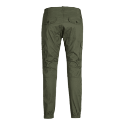 achat Pantalon cargo Jack and Jones Homme JPSTPAUL JJFLAKE AKM 542 OLIVE NIGH face porté