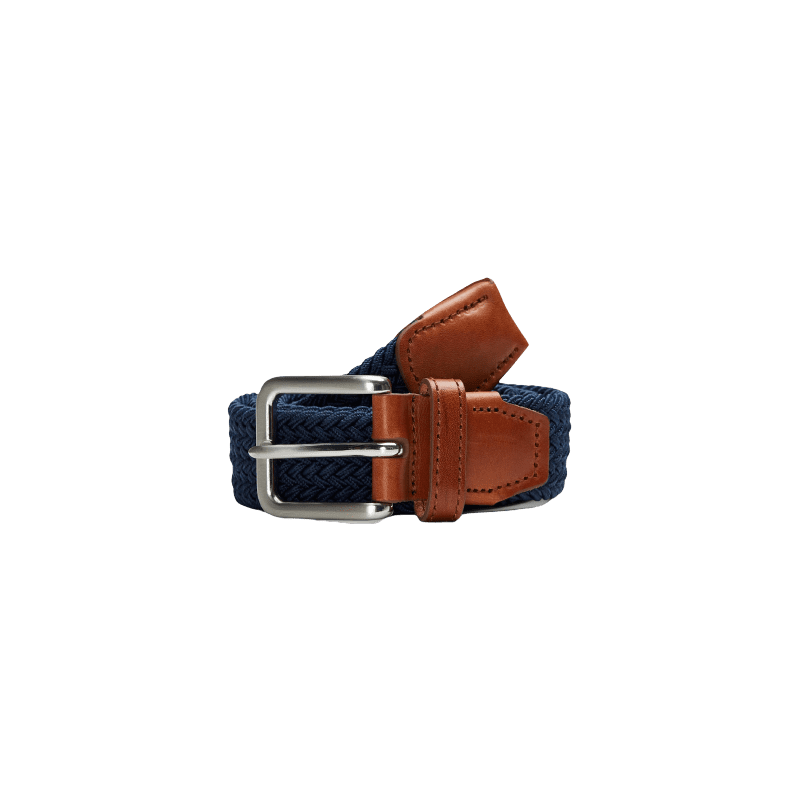 achat Ceinture Jack and Jones Homme JACSPRING Bleu face achat Ceinture Jack and Jones Homme JACSPRING Bleu face