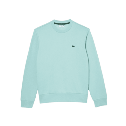 achat Sweat Lacoste homme CORE SOLID Vert clair face