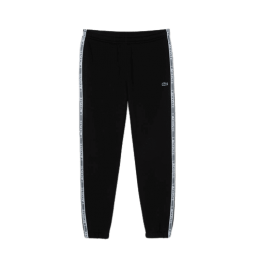 achat Pantalon de Survêtement Lacoste Homme CORE GRAPHICS Noir face