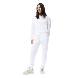 achat Survêtement Lacoste Homme CORE SOLID Blanc profil devant