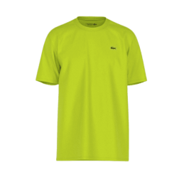 achat T-shirt Lacoste Homme CORE PERFORMANCE Vert lime face