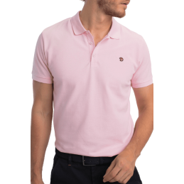 Achat Polo Benson and cherry homme GESBIO rose Profil avant