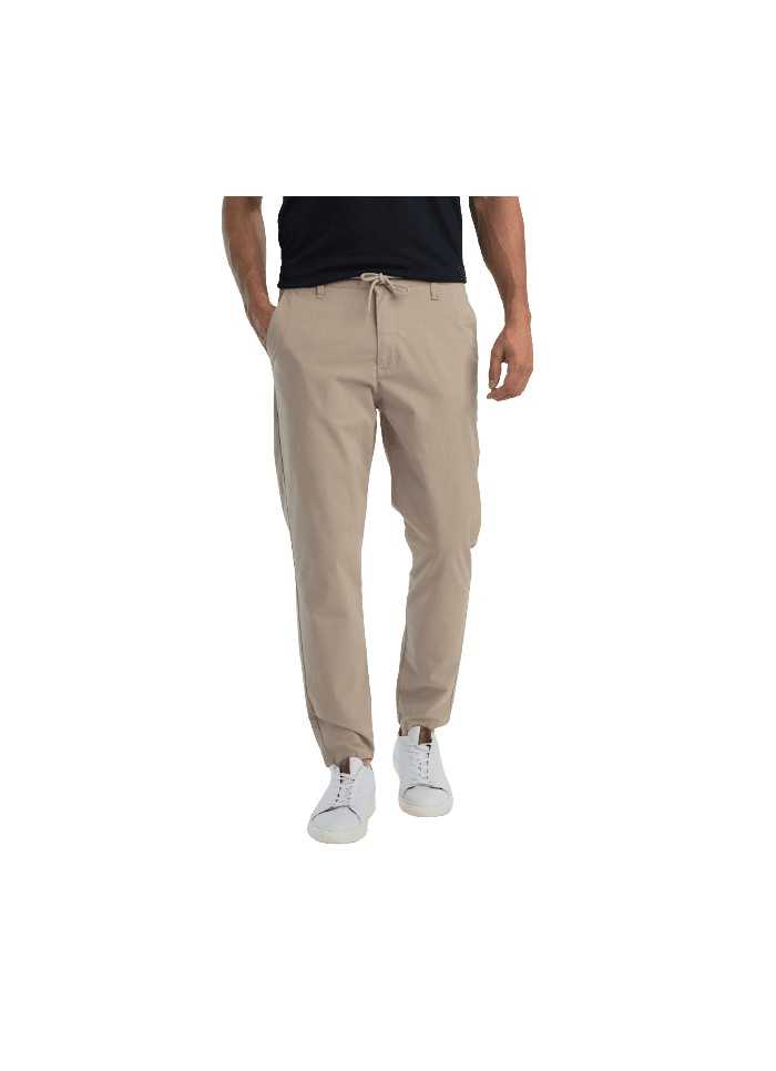 Achat Pantalon chino Benson and cherry JACMA beige face