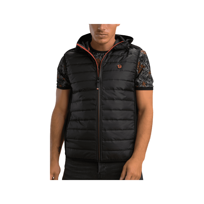 Achat Veste sans manches Benson and cherry homme SILVACOURT Noir Face