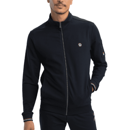 Achat Veste Benson and cherry homme SEZNA bleu marine face