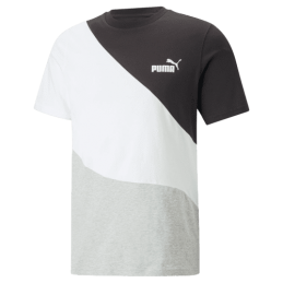 achat T-shirt Puma Homme Power Cat Gris face