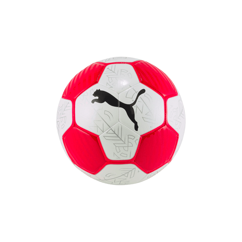 achat Ballon de football Puma PRESTIGE BALL blanc/rouge face
