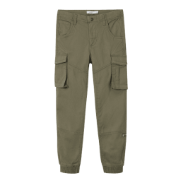 achat Pantalon cargo Name It Garçon RYAN Kaki face