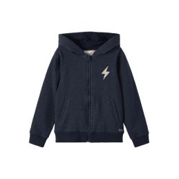 achat Sweat zippé Name It Fille ONNA Bleu face