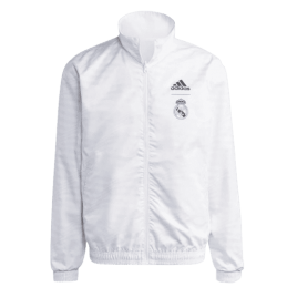 achat VESTE RÉVERSIBLE Adidas Homme REAL ANTHM JKT Blanche face 2