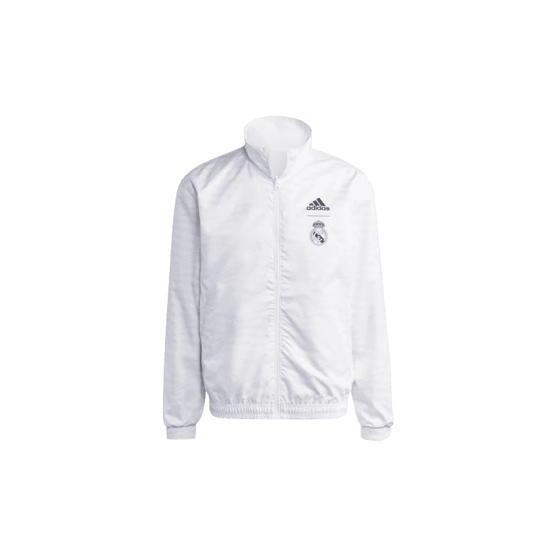 achat VESTE RÉVERSIBLE Adidas Homme REAL ANTHM JKT Blanche face 2