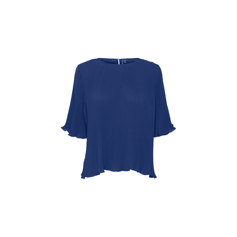 achat Top Vero Moda Femme KIRO Bleu face