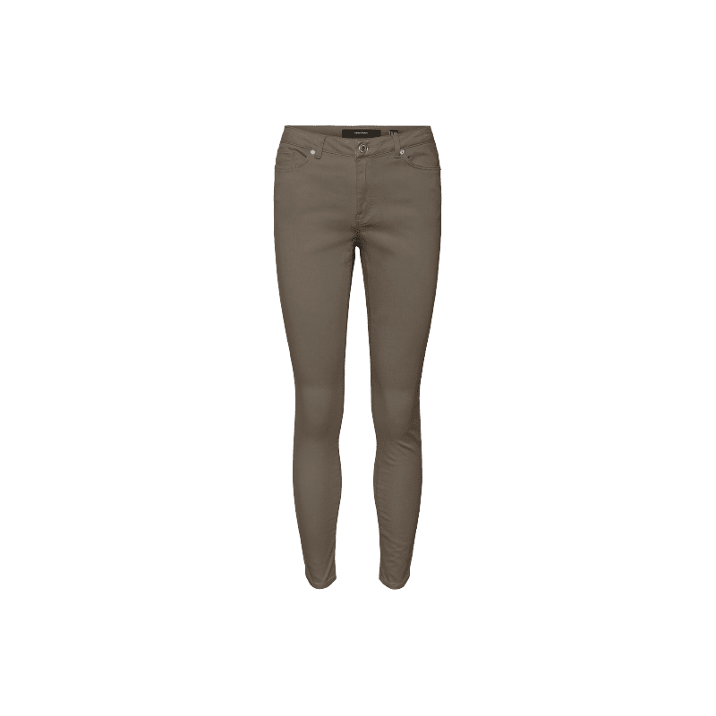 achat Pantalon Vera Moda Femme SVEA Marron face