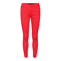 achat Pantalon Vero Moda Femme SVEA Rouge face