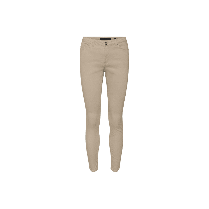 Achat Pantalon Vero Moda Femme SVEA Beige face