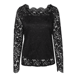 achat Top Vero Moda Femme NIRA Noir face