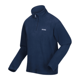 achat Polaire Regatta Homme THOMPSON FLEECE Bleu Marine profile gauche