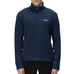 achat Polaire Regatta Homme THOMPSON FLEECE Bleu Marine profil avant