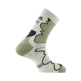 achat Mi-chaussettes Thyo Adulte TREK DOUBLE Kaki