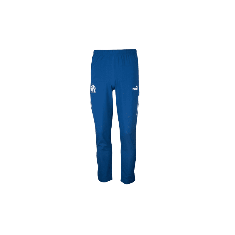 Achat Pantalon de Survêtement Enfant OM PREM WOV PANT JR Bleu avant