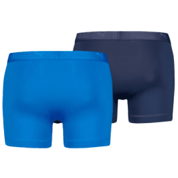 achat LOT DE 2 BOXERS PUMA Homme SPORT MICROFIBER Bleu avant derrière