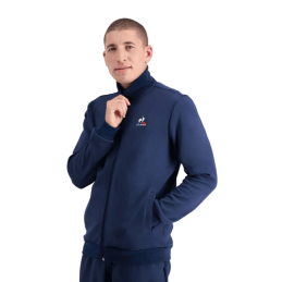 SWEAT ZIPPÉ Le Coq Sportif HOMME ESS FZ SWEAT N4 M Bleu Marine fermeture