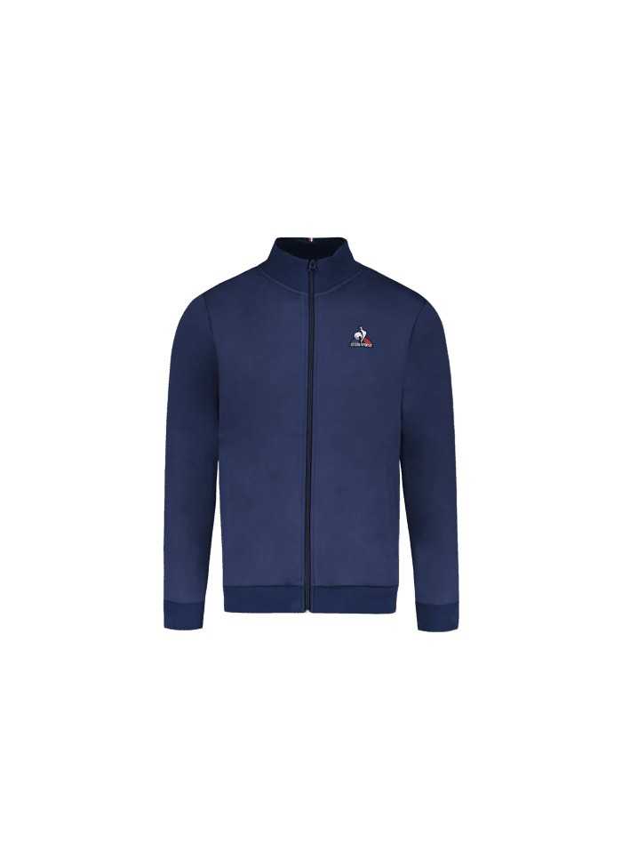 SWEAT ZIPPÉ Le Coq Sportif HOMME ESS FZ SWEAT N4 M Bleu Marine devant