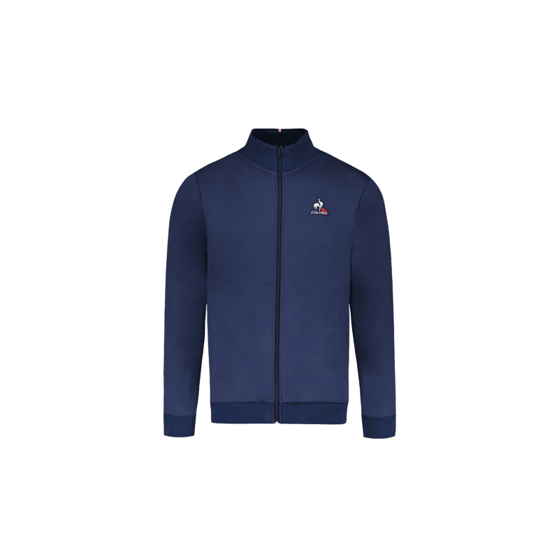 SWEAT ZIPPÉ Le Coq Sportif HOMME ESS FZ SWEAT N4 M Bleu Marine devant