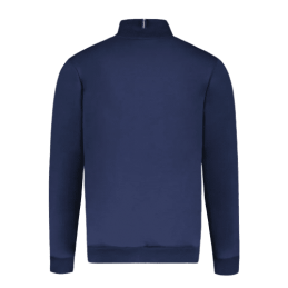 SWEAT ZIPPÉ Le Coq Sportif HOMME ESS FZ SWEAT N4 M Bleu Marine profil  arrière.