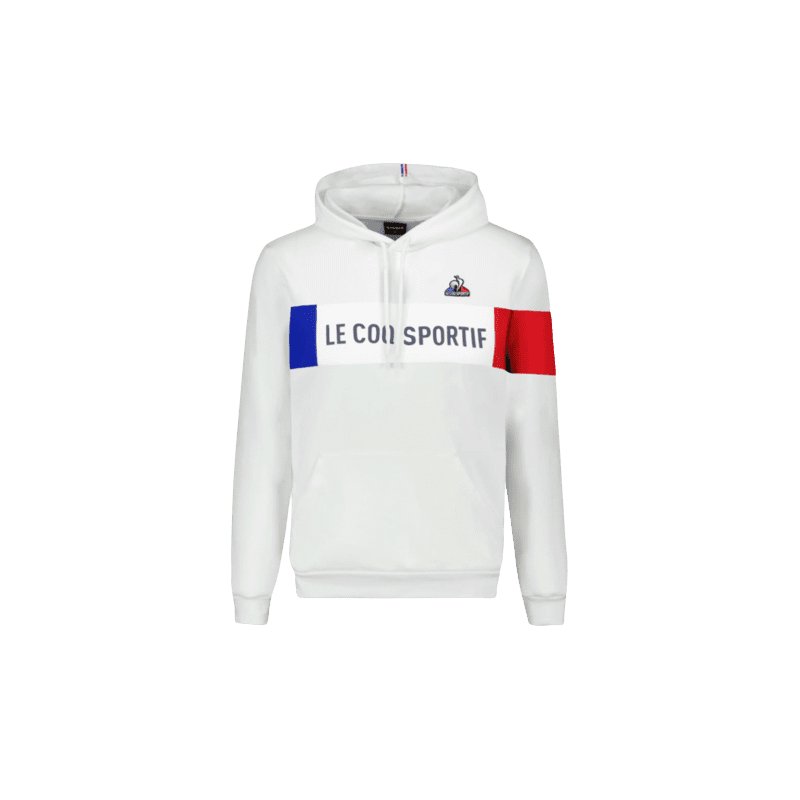 achat Sweat à capuche Homme Le Coq Sportif TRI N1 M Blanc face