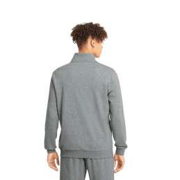 achat Sweat zippé Puma Homme ESSENTIAL LOGO Gris dos porté