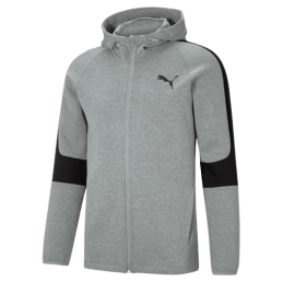 achat Sweat à capuche Puma homme EVOCORE gris face