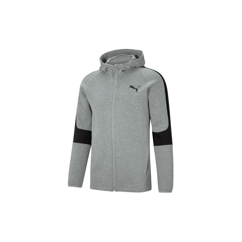 achat Sweat à capuche Puma homme EVOCORE gris face