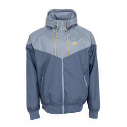 achat  Veste à capuche Nike Homme M NK WVN LND WR HD JKT Bleu face avant