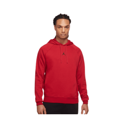achat Sweat à capuche Jordan Dri-FIT Sport Crossover rouge homme face