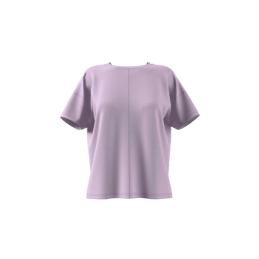 achat T-shirt de Yoga Adidas Femme YOGA STUDIO violet face