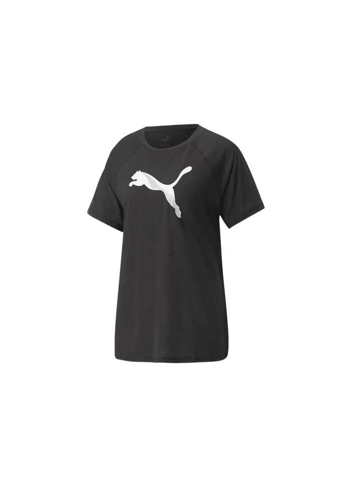 achat T-shirt Puma Femme EVO TEE Noir face avant