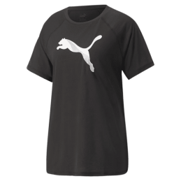 achat T-shirt Puma Femme EVO TEE Noir face avant