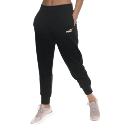 achat Pantalon de survêtement Puma Femme ESS LOGO Noir profil avant porté