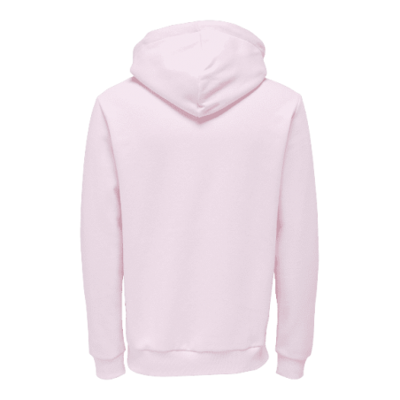 achat Sweat à capuche Only&Sons Homme ONSCERES NOOS Rose profil arrière