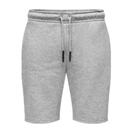 achat Short Only&Sons Homme CERES LIFE SWEAT NOOS Gris profil avant