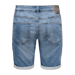 achat Short Only&Sons Homme PLY JOG PK 8584 NOOS Bleu profil arrière