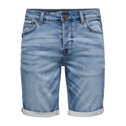 achat Short Only&Sons Homme PLY JOG PK 8584 NOOS Bleu profil avant