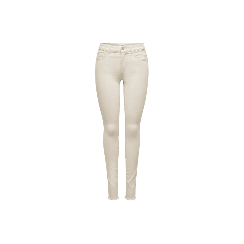 achat Jean Only Femme BLUSH MID SK AK RW DNM DOT019 NOOS Beige profil avant