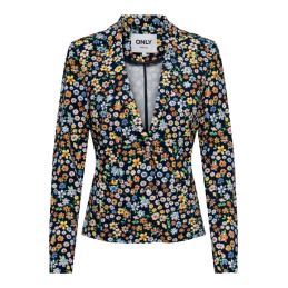 achat Blazer Only Femme POPTRASH L/S AOP TLR CS Rose profil avant