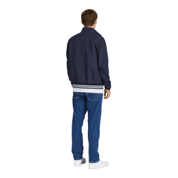 achat Veste Jack and Jones HOMME JORLUKE BOMBER Bleu profil arrière