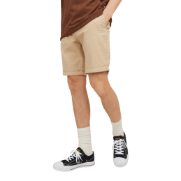 achat SHORT JACK AND JONES HOMME JPSTFURY Beige profil gauche