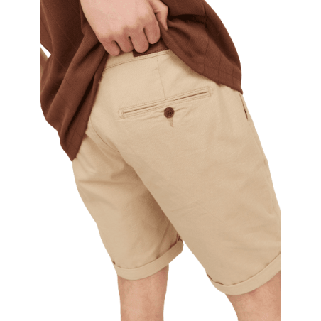 achat SHORT JACK AND JONES HOMME JPSTFURY Beige poche arrière