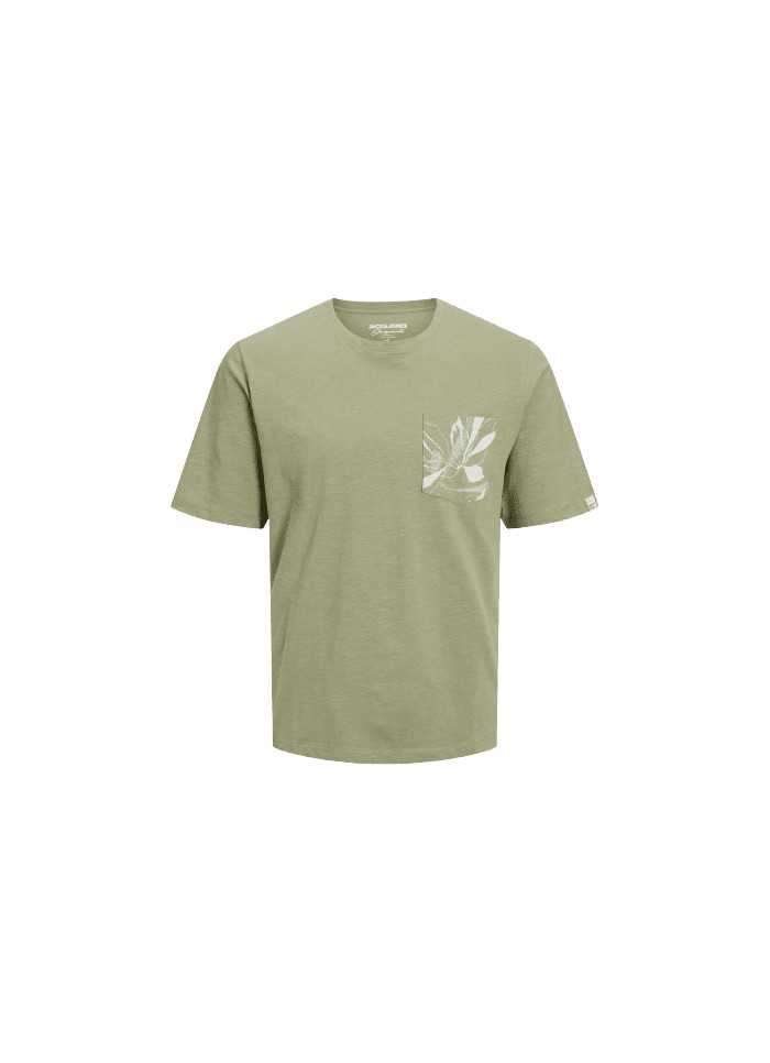 achat T-SHIRT JACK AND JONES HOMME JORCRAYON POCKET Vert